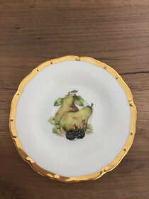 Starožitný porcelán Stará Role, šálek a podšálek - 3