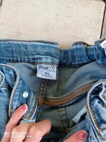 Dívčí skinny ryfle 152 - 3