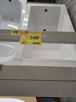 Prodám akrilovou vanu 130 cm - 3