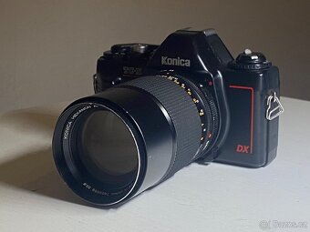 Konica TC-X + 2× objektiv Konica AR (135/3,2 a 200/4) - 3