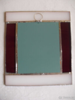 NOVÁ zrcátka - vitráž (8 ks) - 3