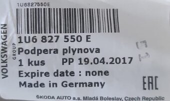 Vzpěry Skoda Octavia I combi, sedan - 3