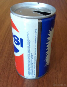 Vzácná sběratel.plech.Pepsi s motivem FLASH 1982 - 3