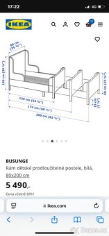 Dětská postel IKEA Busunge - 3