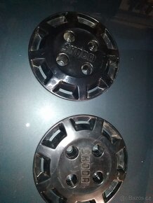 Škoda 105 120 125 130 poklice 2ks cerne - 3