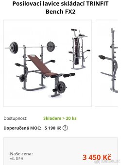 Benchpress lavice - 3