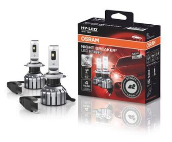 Osram H7 LED legální 6000k sada - 3