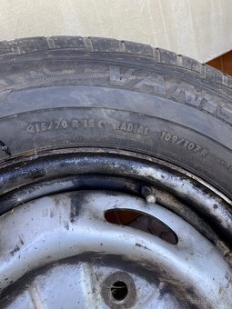 2ks kompletní pneu Barum 215/70R15 C 95V - 3