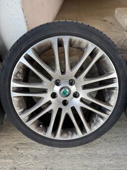 Alu kola originál Škoda Superb II 18R - 3