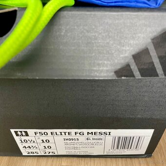 kopačky Adidas F50 Elite FG Messi /44.5/ - 3