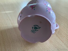 Hrnek růžový porcelán - 3