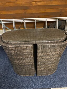 Prodám ratanový set - 3