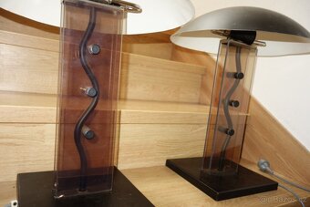 Designove parove stolní lampy Kamenický Šenov - 50cm - 3