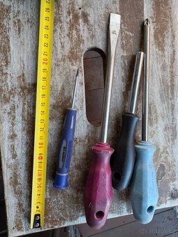 Hoblík , šroubováky , dláta - ceny v popisu - 3