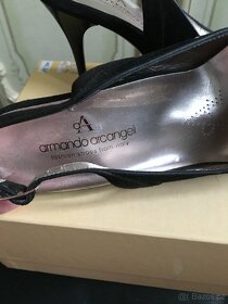 Nové italské semišové lodičky vel.38 - 3