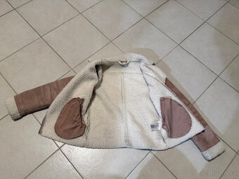 Dívčí bunda - kožíšek vel. 152 - 3