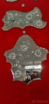 Broušená zrcadlová dekorace - 3