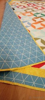 Barevná deka patchwork - 3