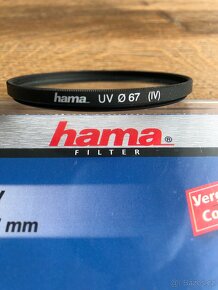 Filtr UV HAMA, 67 mm. - 3
