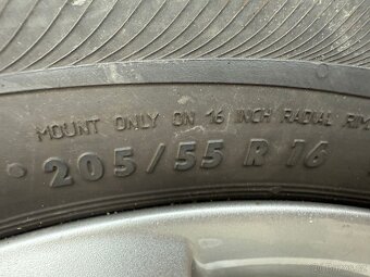16" SKODA 5x112 elektrony s letnymi pneu 205/55 R16 - 3
