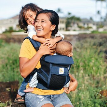 Nosítko ErgoBaby Adapt COOL AIR MESH - RAVEN - 3