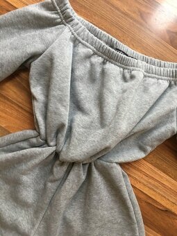 Teplákový kraťáskový overal, vel S-L/XL a méně, oohoo - 3
