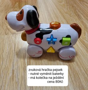 Hračky zejména pro rozvoj jemné motoriky 1 - 3