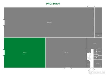 Pronájem výrobní haly, prostoru 776 m² - 3
