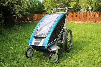 Thule Chariot CX1 Blue Disc cyklovozík / 3 sety - 3