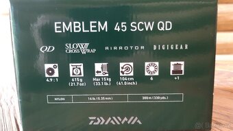 Navijáky Daiwa Emblem 45 SCW - QD - 3