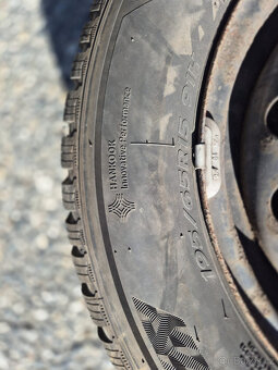Plech. disky 15" + zim. pneu Hankook 5x114,3, ET47 - 3