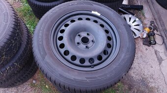 Kola zimní 17", AUDI VW ŠKODA, rozteč 5x112, pneu 215/65/17 - 3