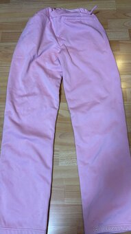 Vyteplené zimní dívčí kalhoty - 3