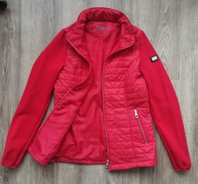 Červená sportovní bunda, mikina Red spot vel. XS - 3