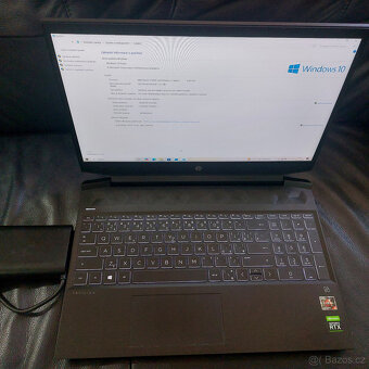 Herní notebook HP, 16/500 GB, NVidia GeForce RTX 3050 - 3