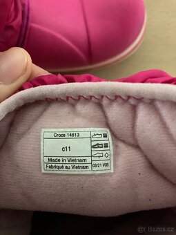 Dětské zimní sněhule CROCS 28-29 - 3