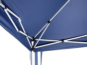 nový Nůžkový stan rychleskládací altán 3na3m modrý - 3