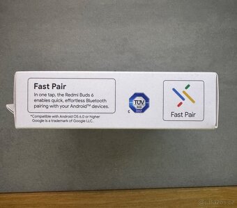 Xiaomi Redmi Buds 6 bílá - 3