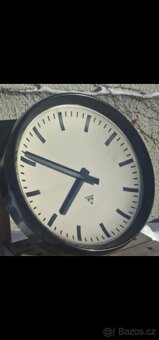 Pragotron-bakelitové hodiny 50cm - 3