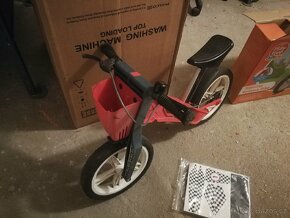 Dětské odrážedlo, 2 sady samolepek (kluk, holka) - 3