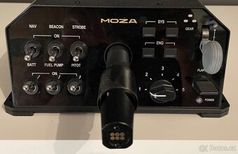 MOZA AY210 Yoke Force Feedback Base + Yoke – letecký simulát - 3