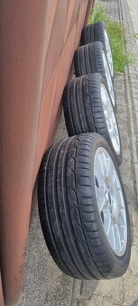 Disky BBS 5x112 r18 s pneu Dunlop 245/40 R18 - 3