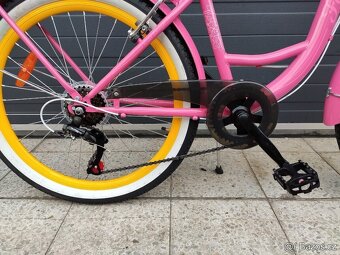 Nové plně vybavené kolo FOGO LOVELY 24“ Shimano 15" rám - 3