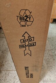 Satelitní anténa MASCOM 85cm červená hliníková - 3