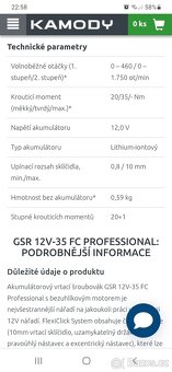 BOSCH GSR 12V-35 FC PROFESSIONAL - 3