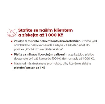 Platební prsten od Niceboy za 1Kč + 1000 Kč od mBank - 3