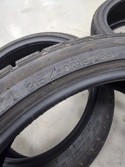 Zimni pneu 215/40 r18 - 3