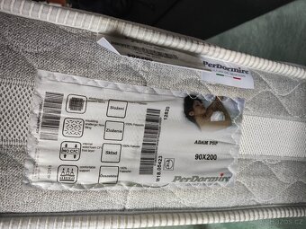 Oboustranná matrace 90x200 cm - 3
