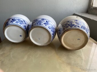 Starožitné Keramické Kuchyňské Nádoby Na Kávu, Cukr A Rýži. - 3