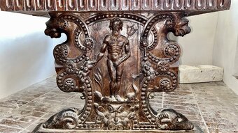 Barokní starožitný stůl 180x90x80 - 3